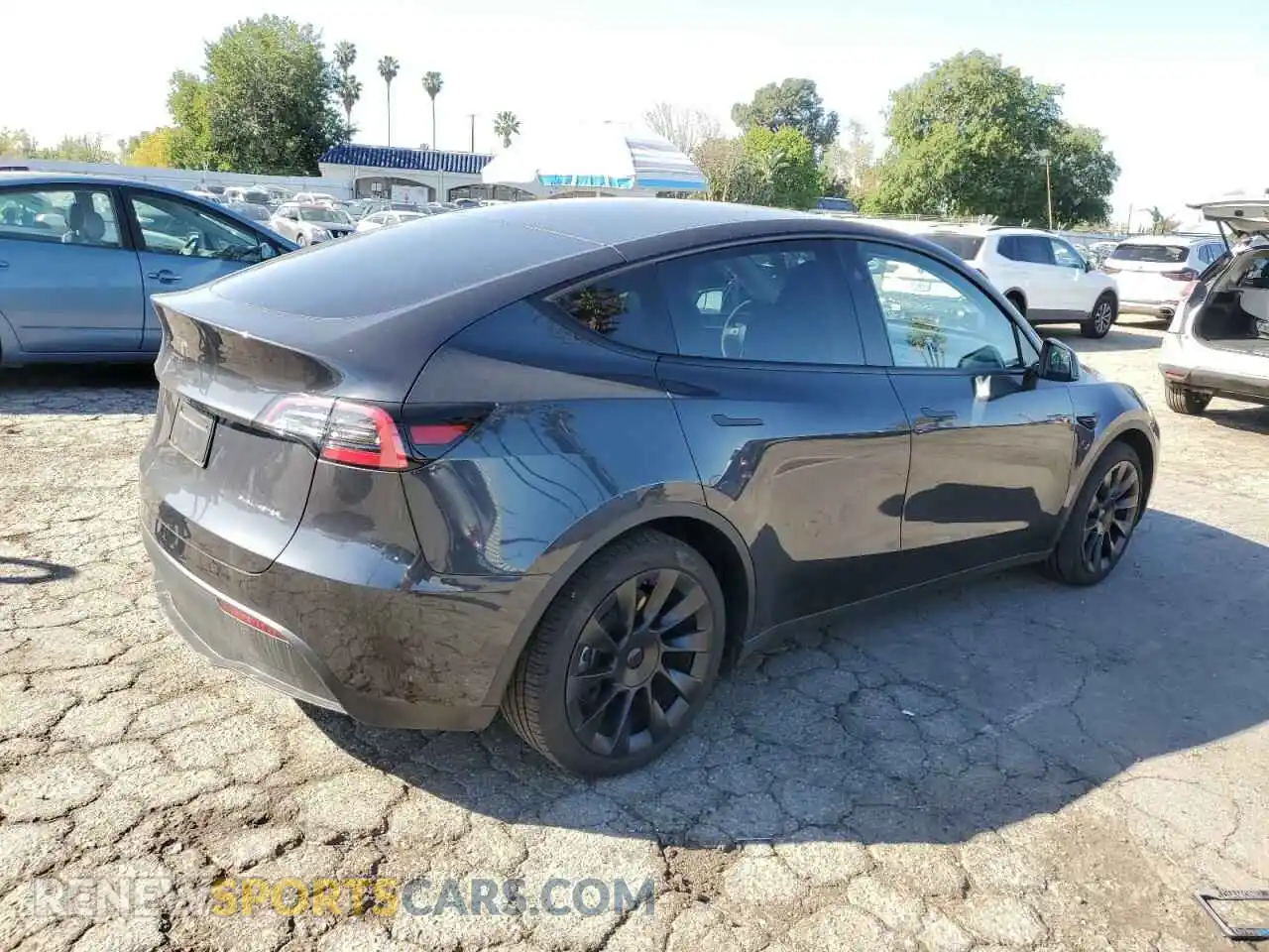 3 Photograph of a damaged car 7SAYGAEE2RF009616 TESLA MODEL Y 2024