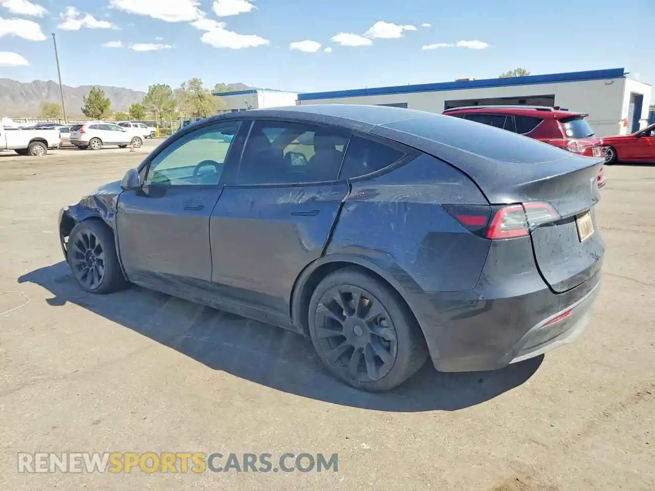 2 Photograph of a damaged car 7SAYGAEE2RF068004 TESLA MODEL Y 2024