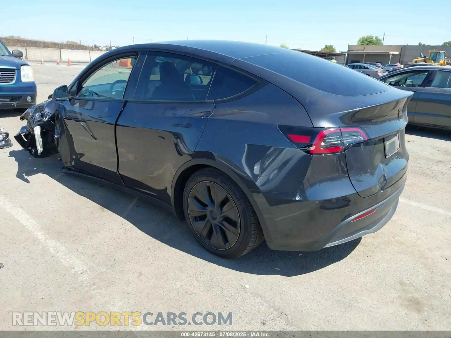 3 Photograph of a damaged car 7SAYGAEE2RF124068 TESLA MODEL Y 2024