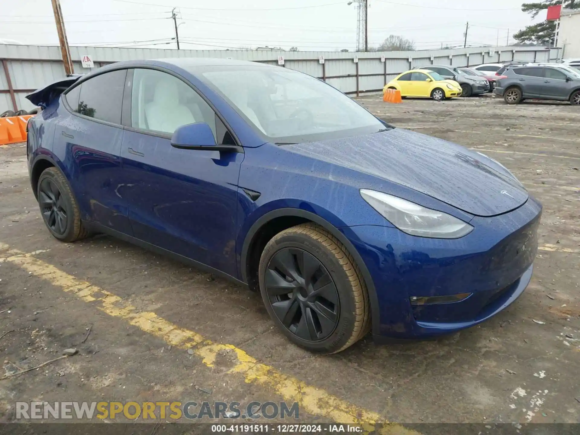 1 Photograph of a damaged car 7SAYGAEE2RF160116 TESLA MODEL Y 2024