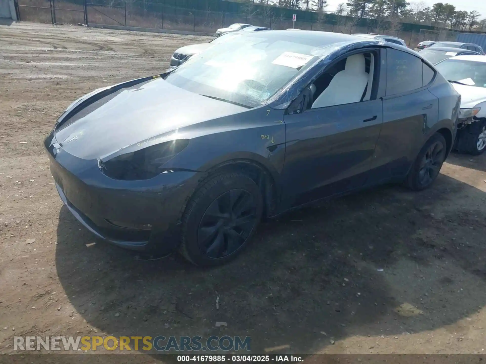 2 Фотография поврежденного автомобиля 7SAYGAEE2RF178437 TESLA MODEL Y 2024