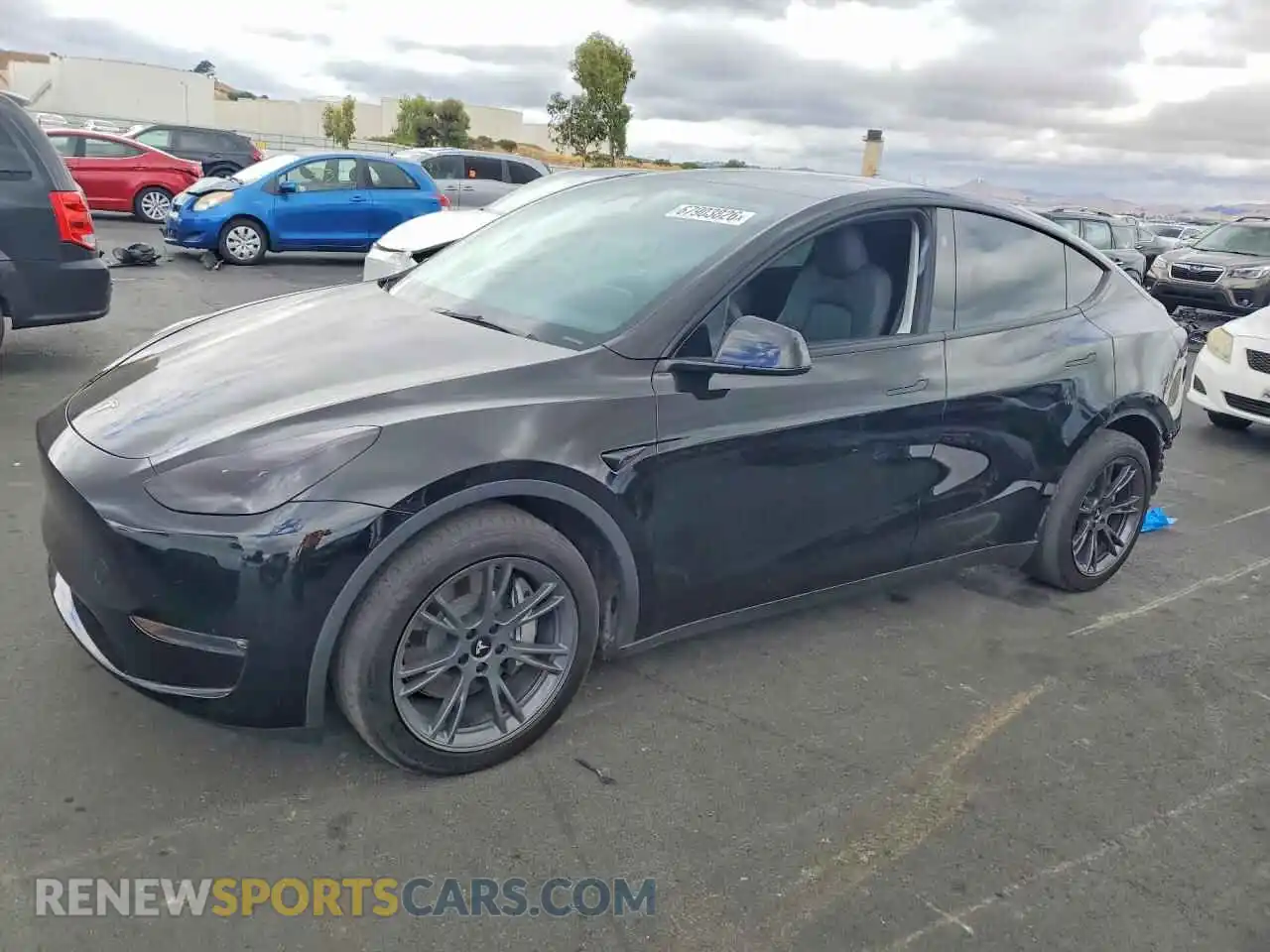 1 fotografías del automóvil dañado 7SAYGAEE2RF184321 TESLA MODEL Y 2024