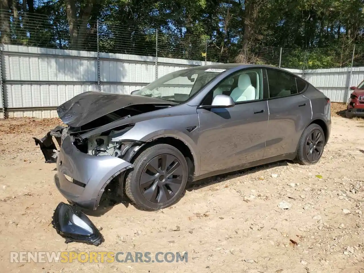 1 Photograph of a damaged car 7SAYGAEE2RF194766 TESLA MODEL Y 2024