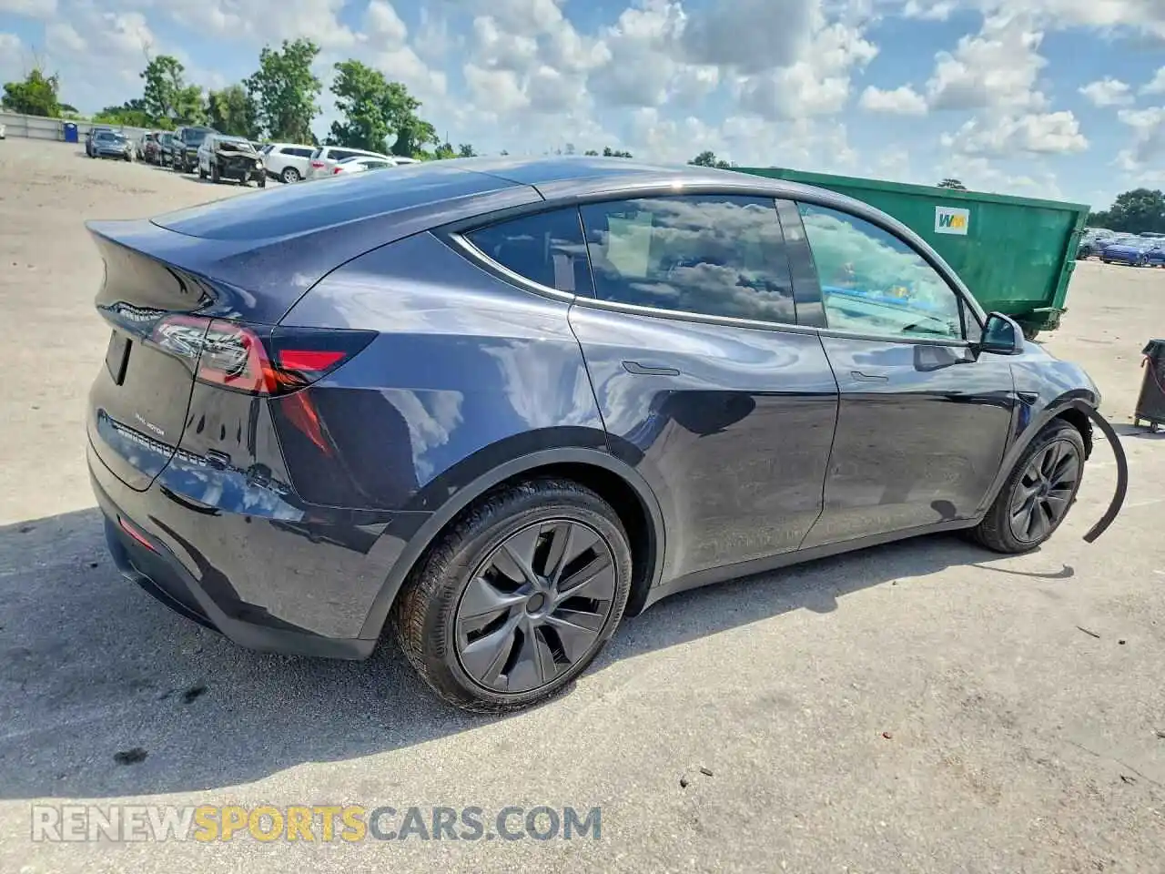 3 Photograph of a damaged car 7SAYGAEE3RF186143 TESLA MODEL Y 2024