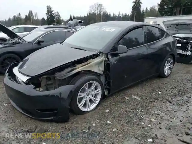 1 Photograph of a damaged car 7SAYGAEE3RF982410 TESLA MODEL Y 2024