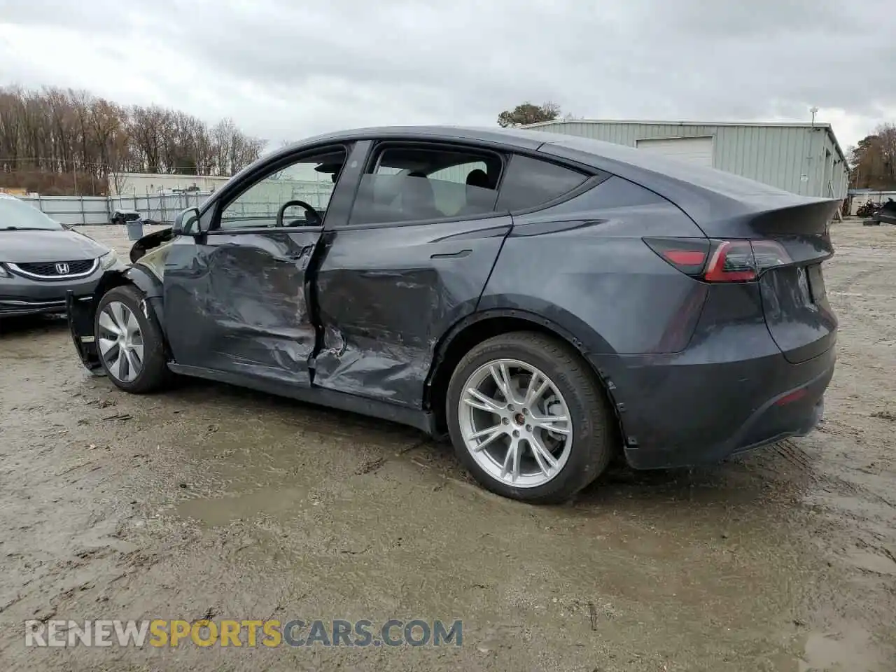 2 Фотография поврежденного автомобиля 7SAYGAEE4RF002358 TESLA MODEL Y 2024