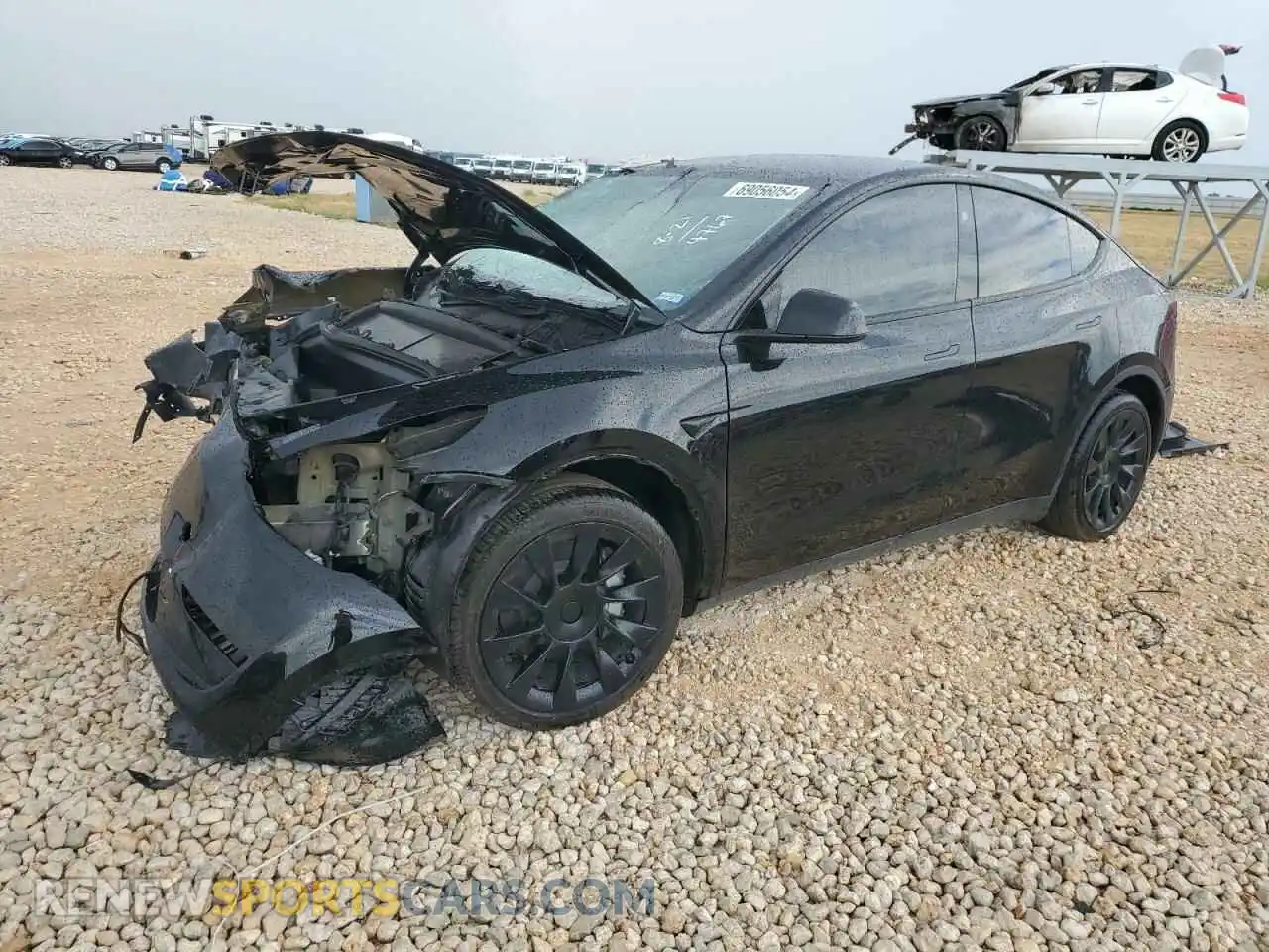 1 Photograph of a damaged car 7SAYGAEE4RF064035 TESLA MODEL Y 2024