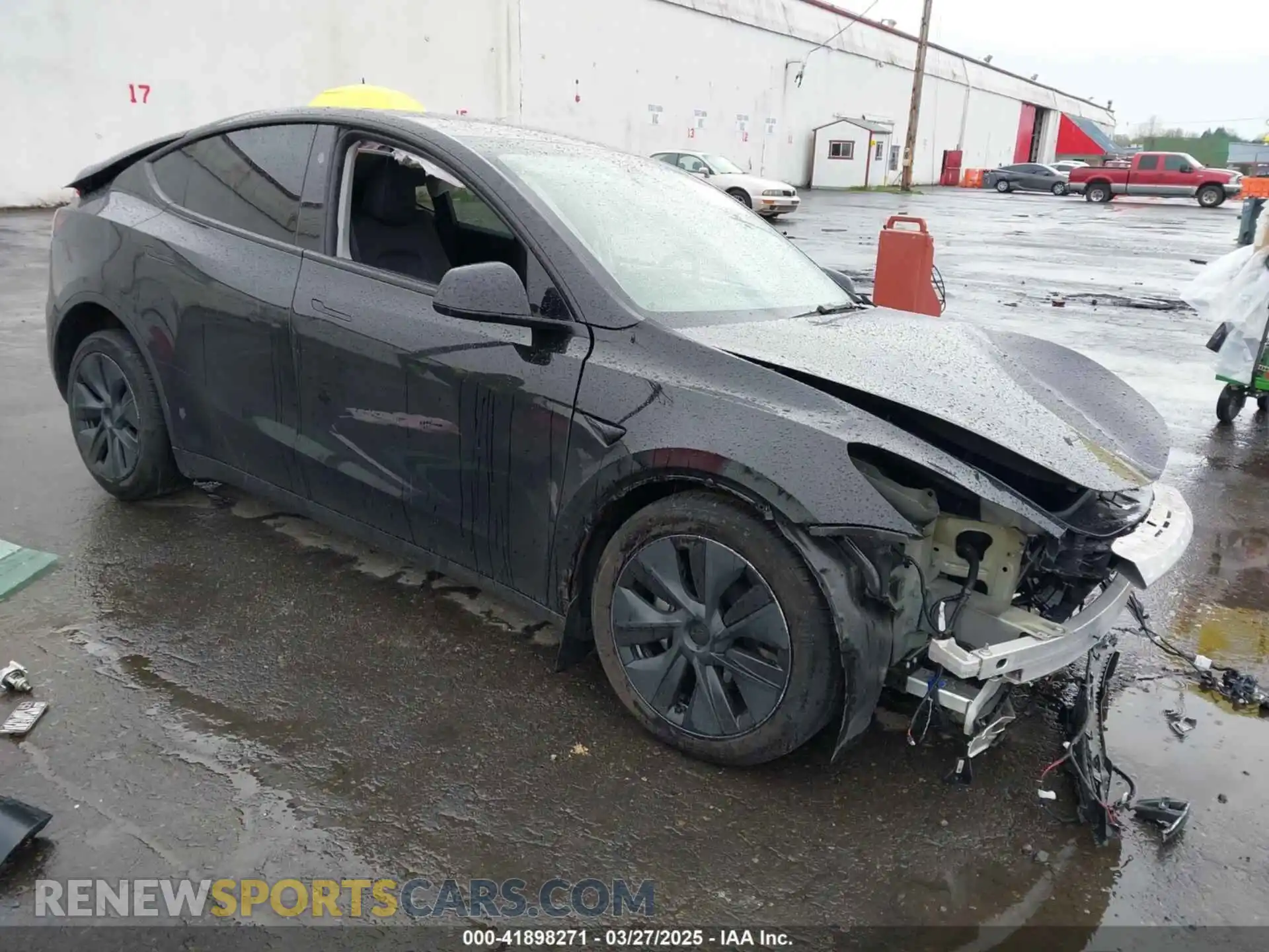 1 Photograph of a damaged car 7SAYGAEE4RF121186 TESLA MODEL Y 2024