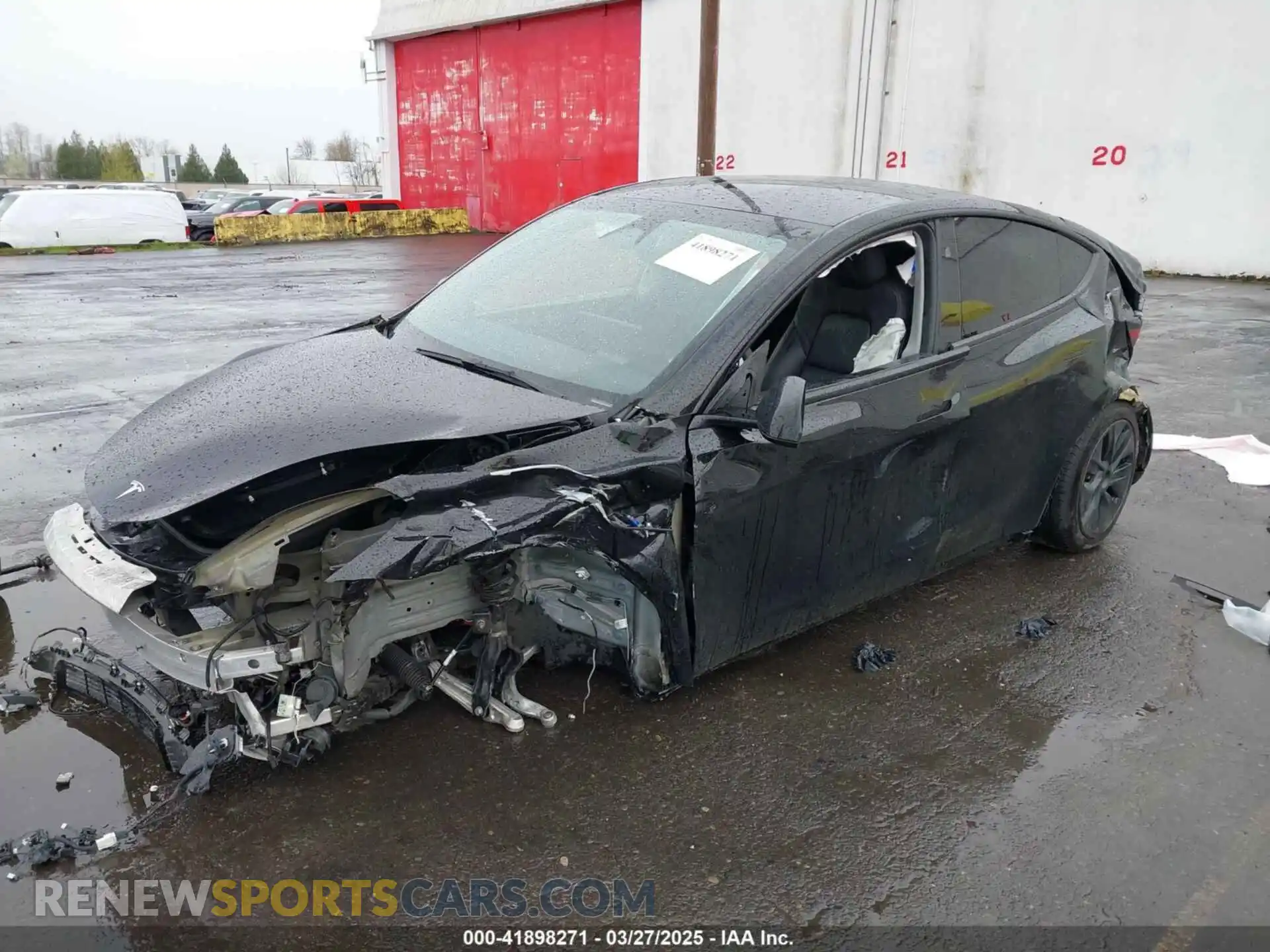 2 Photograph of a damaged car 7SAYGAEE4RF121186 TESLA MODEL Y 2024