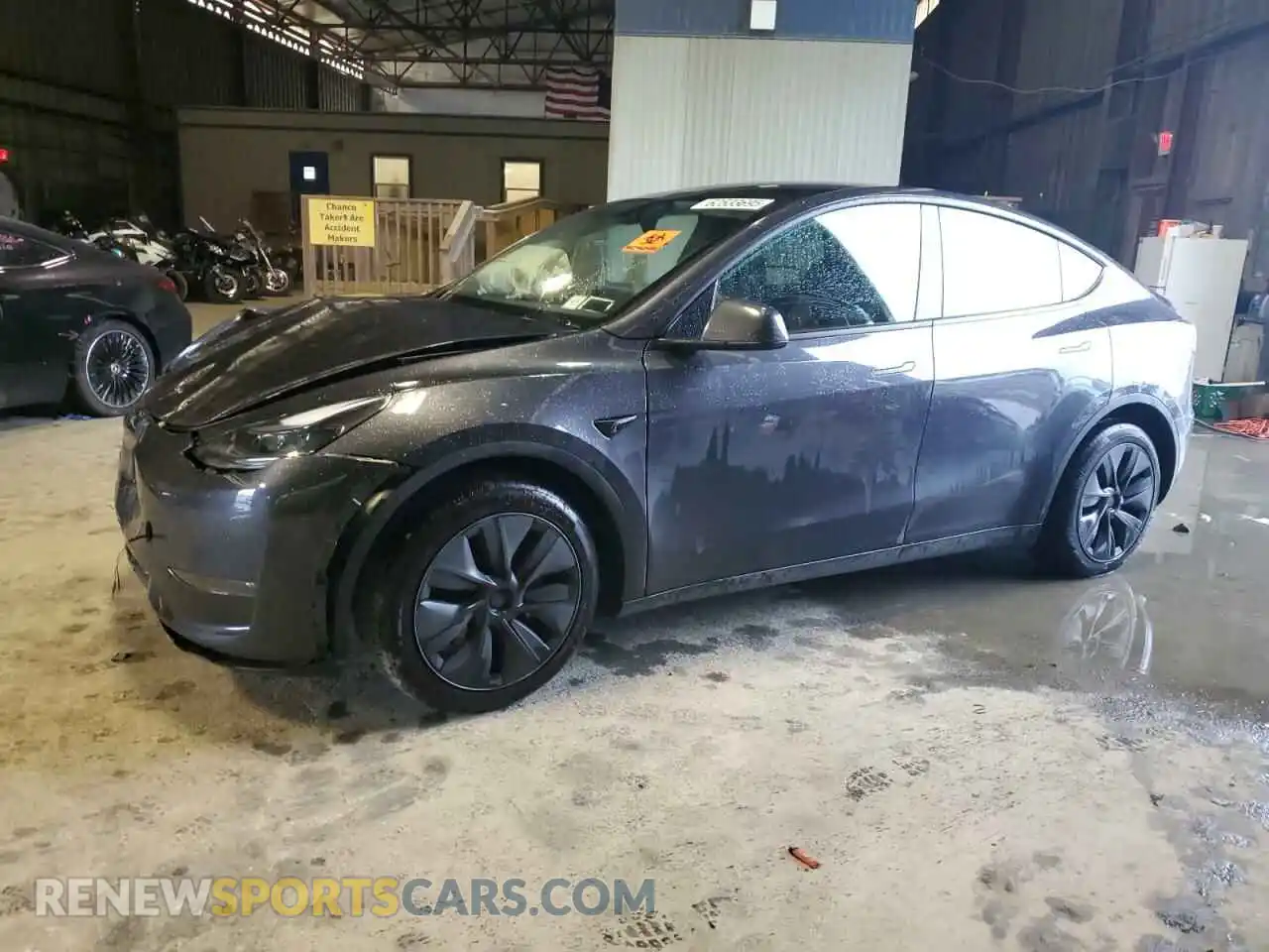 1 Photograph of a damaged car 7SAYGAEE4RF158447 TESLA MODEL Y 2024