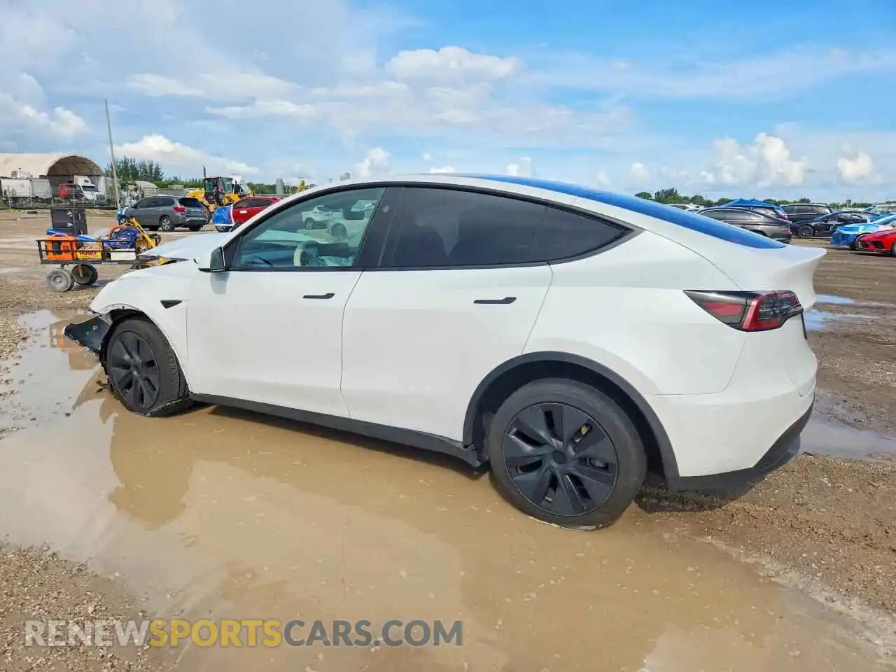 2 Photograph of a damaged car 7SAYGAEE4RF167455 TESLA MODEL Y 2024