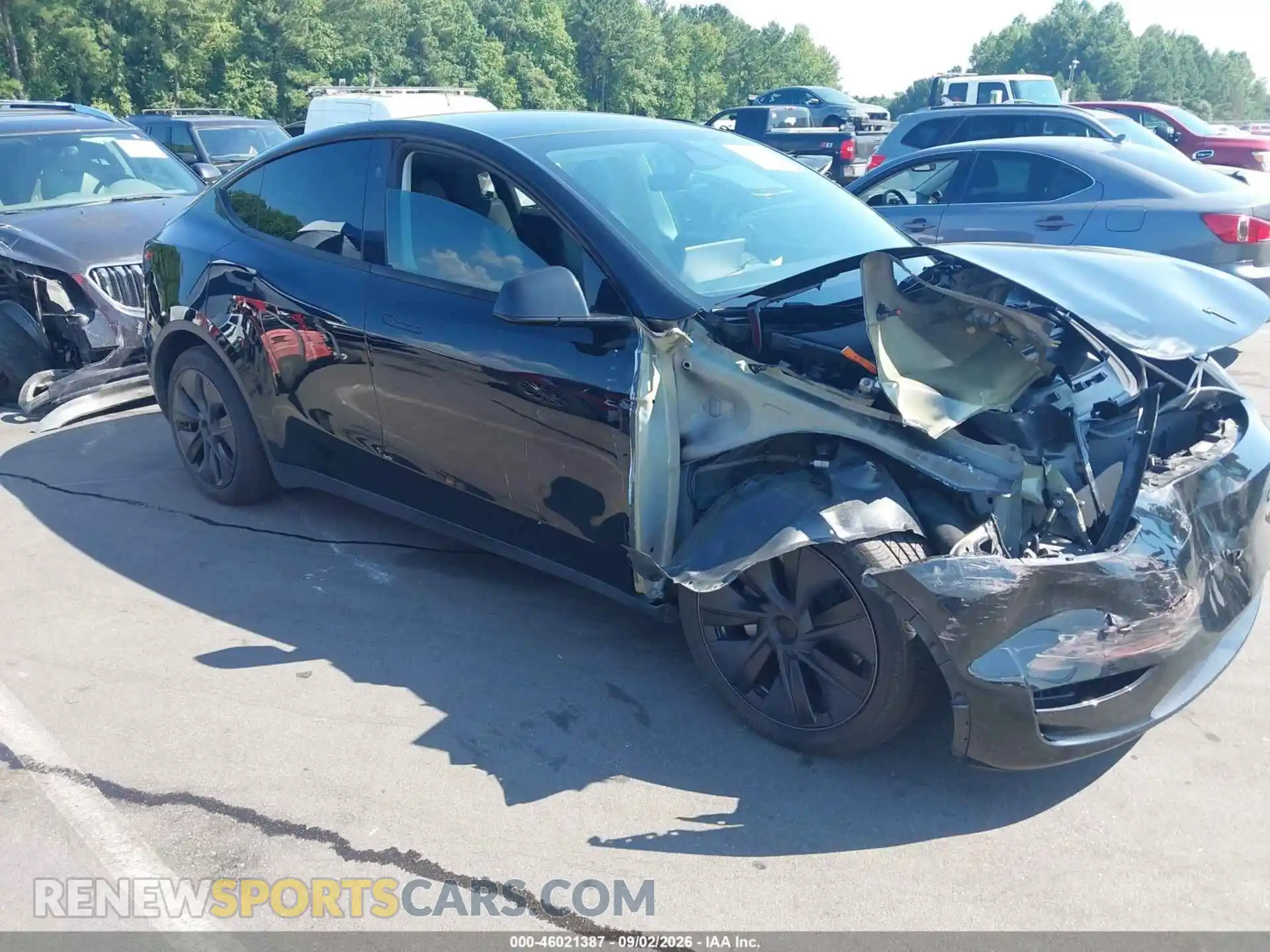 1 Photograph of a damaged car 7SAYGAEE4RF169352 TESLA MODEL Y 2024