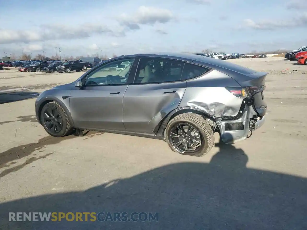 2 Photograph of a damaged car 7SAYGAEE4RF210742 TESLA MODEL Y 2024