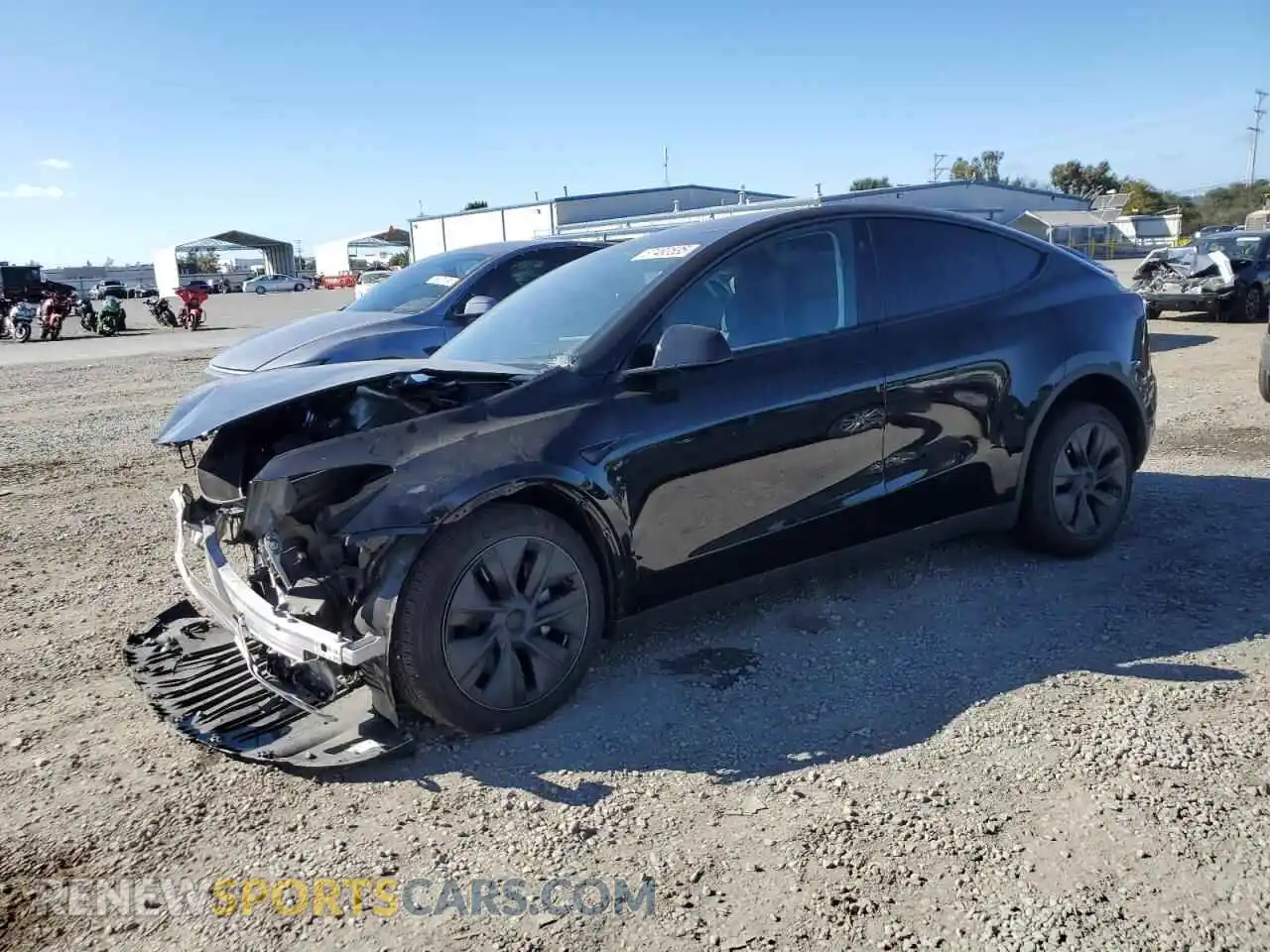 1 Фотография поврежденного автомобиля 7SAYGAEE4RF211941 TESLA MODEL Y 2024
