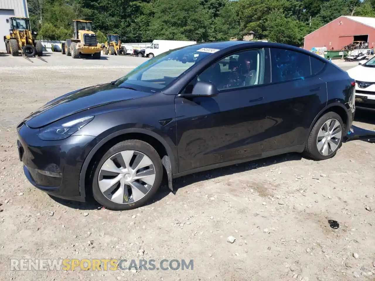1 Photograph of a damaged car 7SAYGAEE5RF019234 TESLA MODEL Y 2024