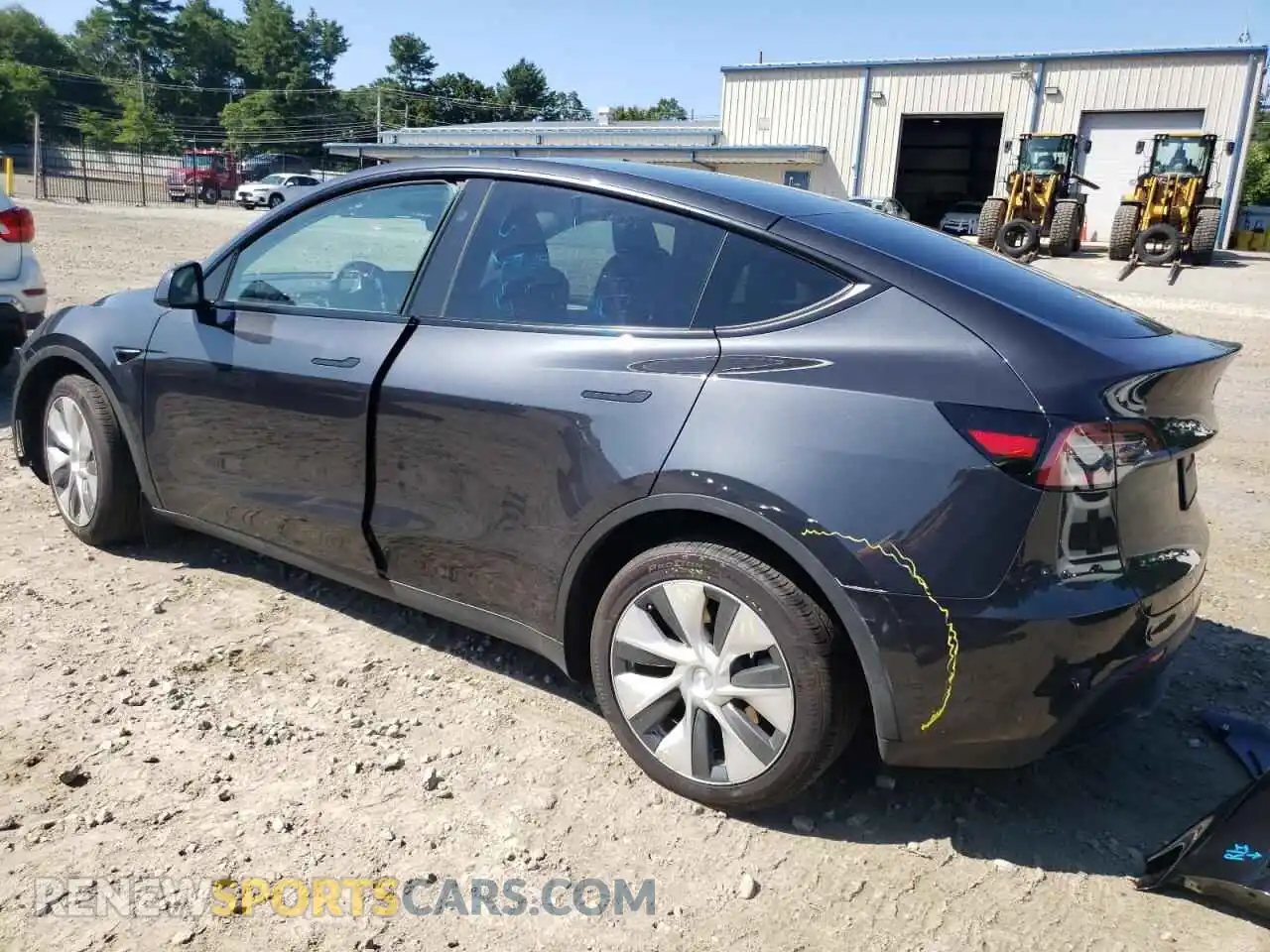 2 Photograph of a damaged car 7SAYGAEE5RF019234 TESLA MODEL Y 2024