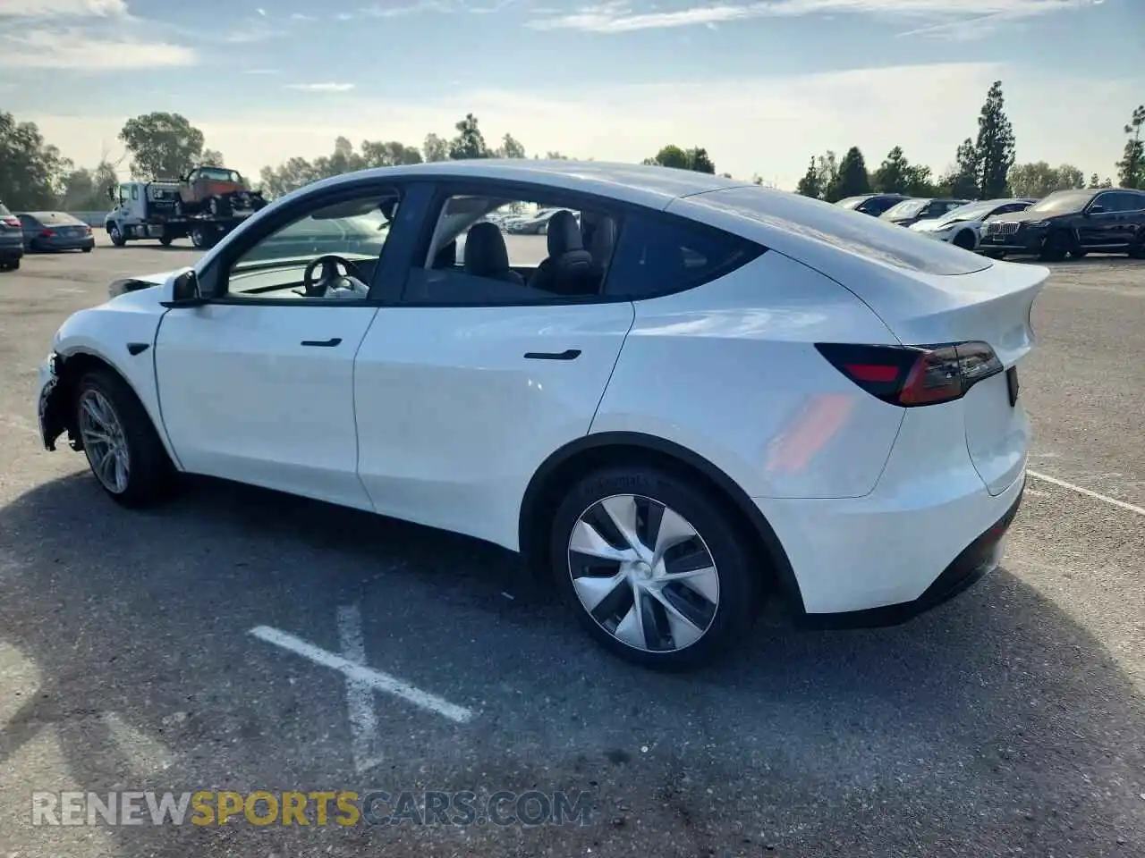 2 Photograph of a damaged car 7SAYGAEE5RF059930 TESLA MODEL Y 2024