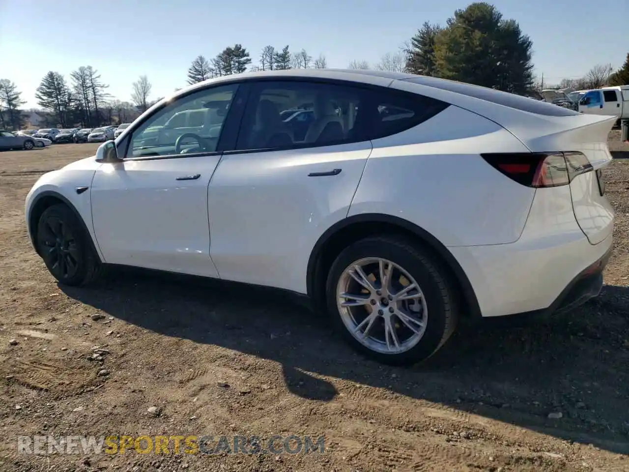 2 Photograph of a damaged car 7SAYGAEE5RF064240 TESLA MODEL Y 2024