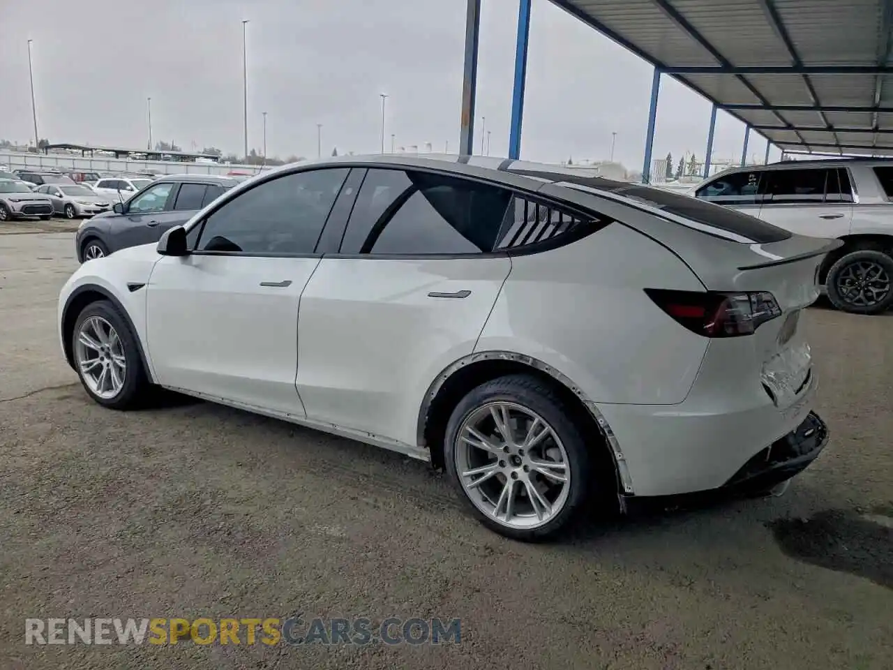 2 Photograph of a damaged car 7SAYGAEE5RF068675 TESLA MODEL Y 2024