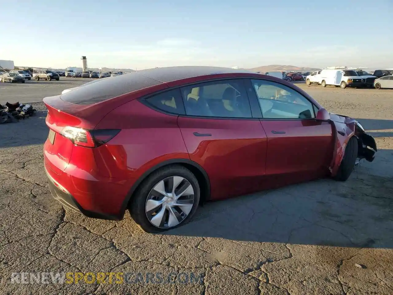 3 Photograph of a damaged car 7SAYGAEE5RF068997 TESLA MODEL Y 2024