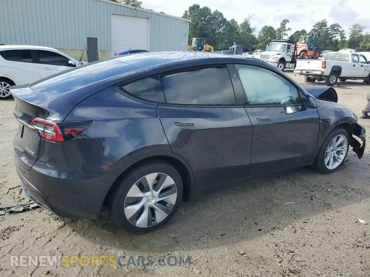 3 Photograph of a damaged car 7SAYGAEE5RF089252 TESLA MODEL Y 2024