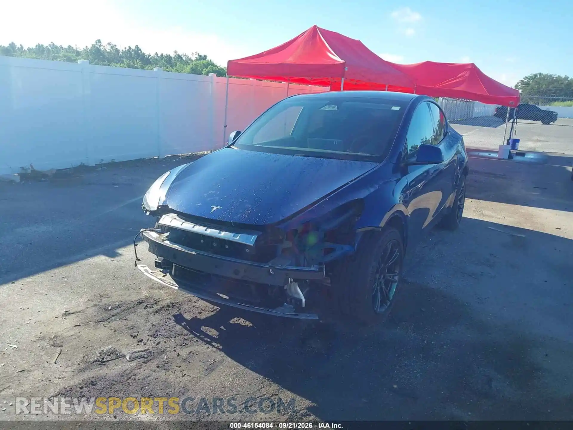 2 Photograph of a damaged car 7SAYGAEE5RF129426 TESLA MODEL Y 2024
