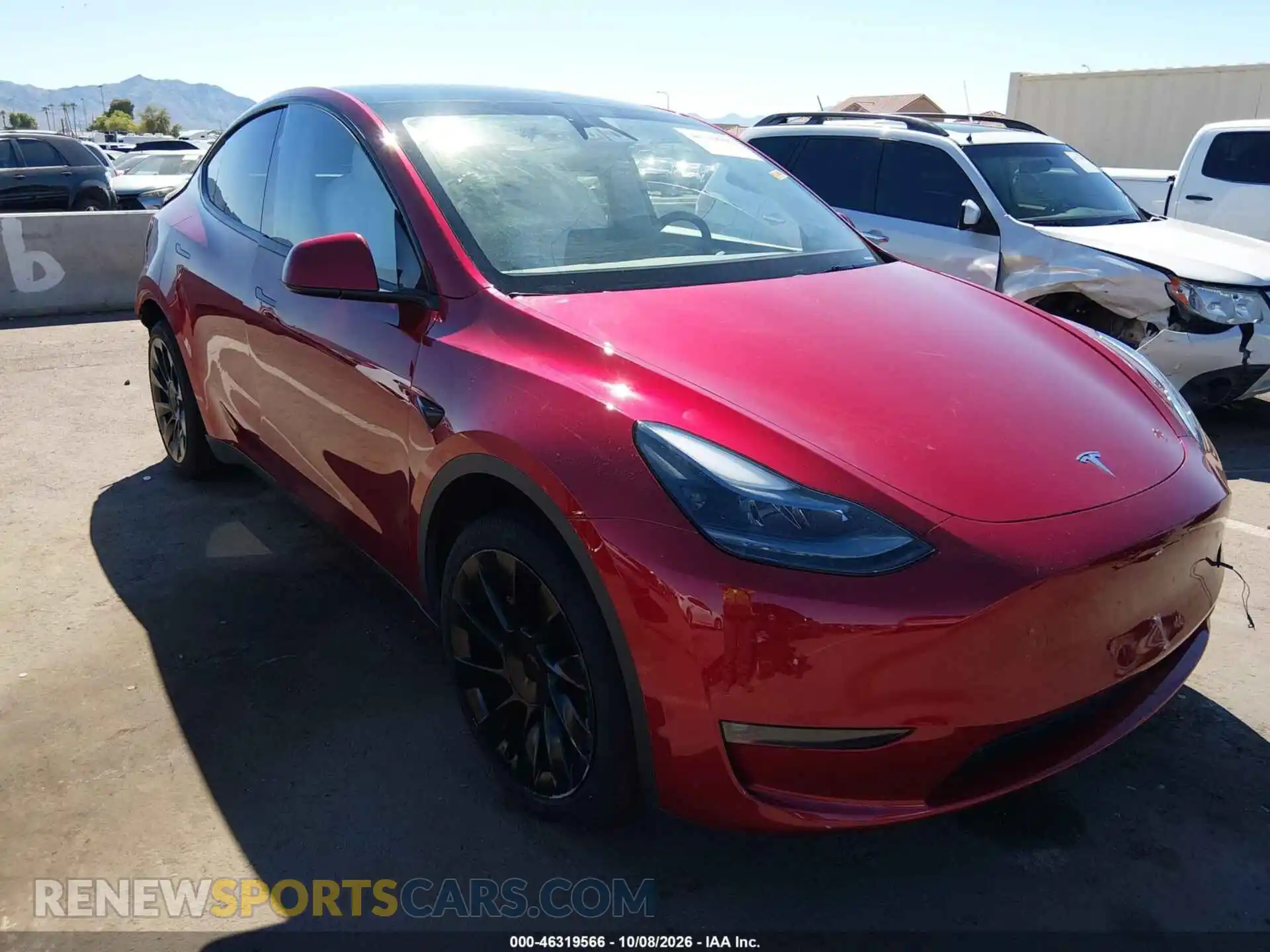 1 Photograph of a damaged car 7SAYGAEE5RF178643 TESLA MODEL Y 2024