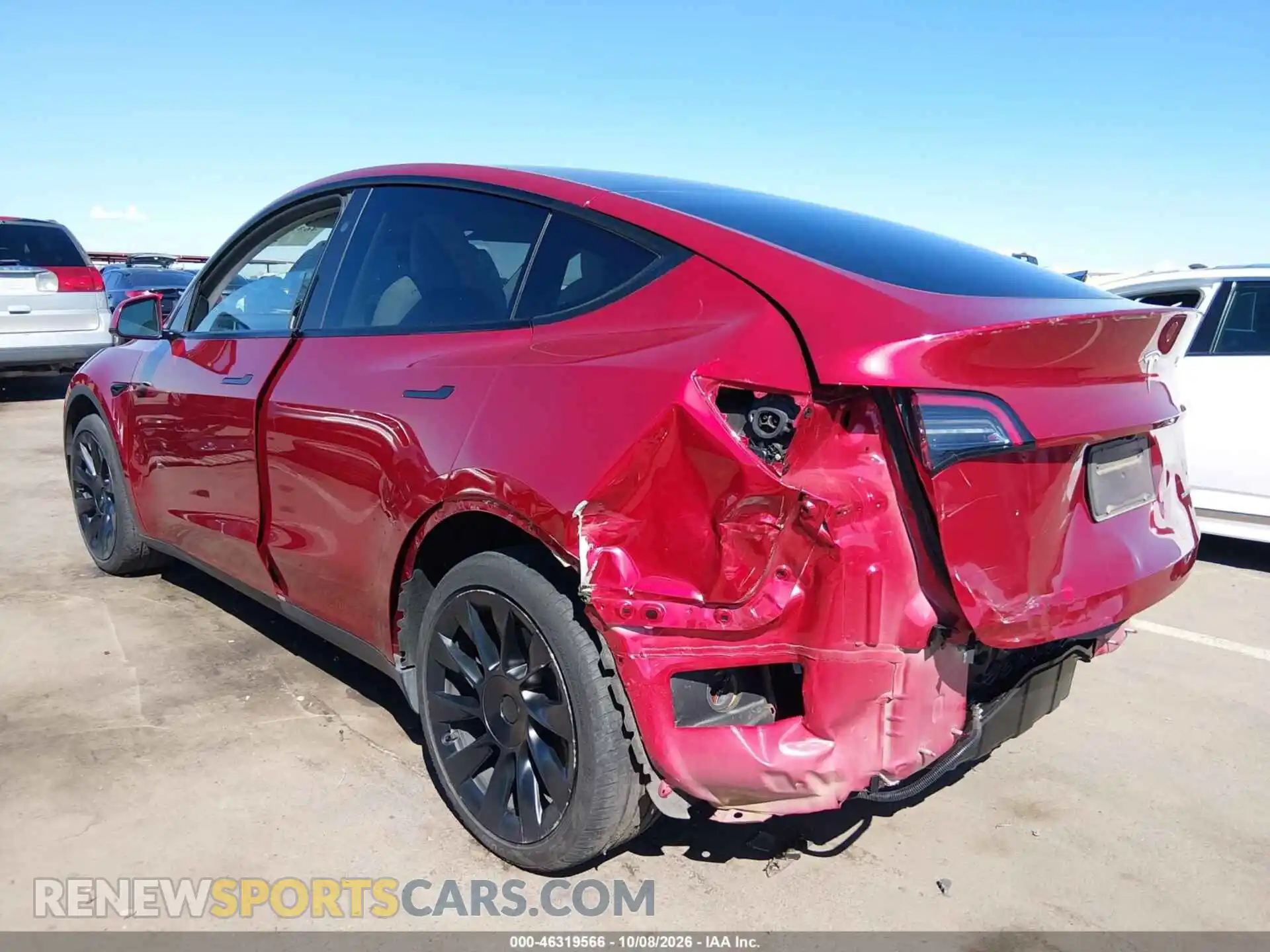 3 Photograph of a damaged car 7SAYGAEE5RF178643 TESLA MODEL Y 2024