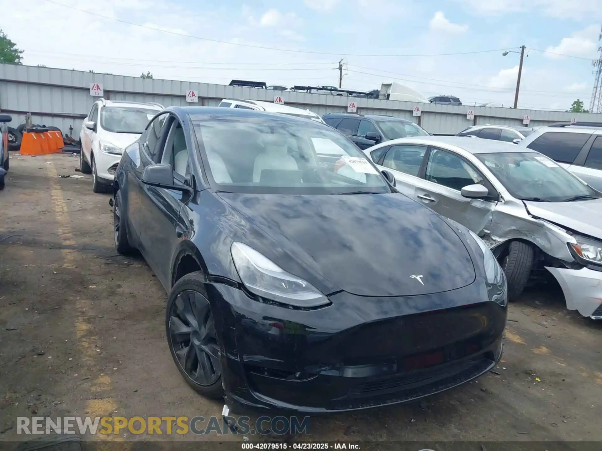 1 Photograph of a damaged car 7SAYGAEE5RF186418 TESLA MODEL Y 2024
