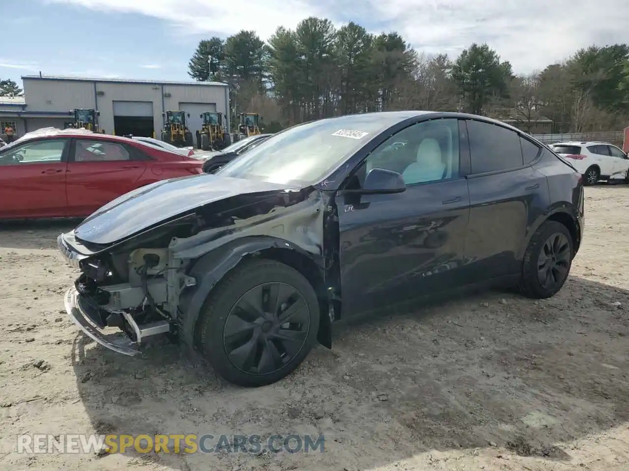 1 Фотография поврежденного автомобиля 7SAYGAEE5RF214010 TESLA MODEL Y 2024