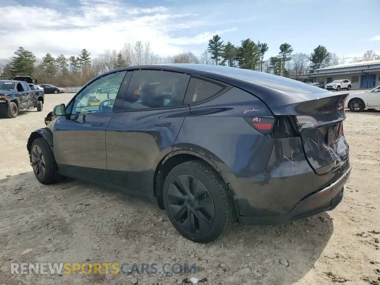 2 Фотография поврежденного автомобиля 7SAYGAEE5RF214010 TESLA MODEL Y 2024