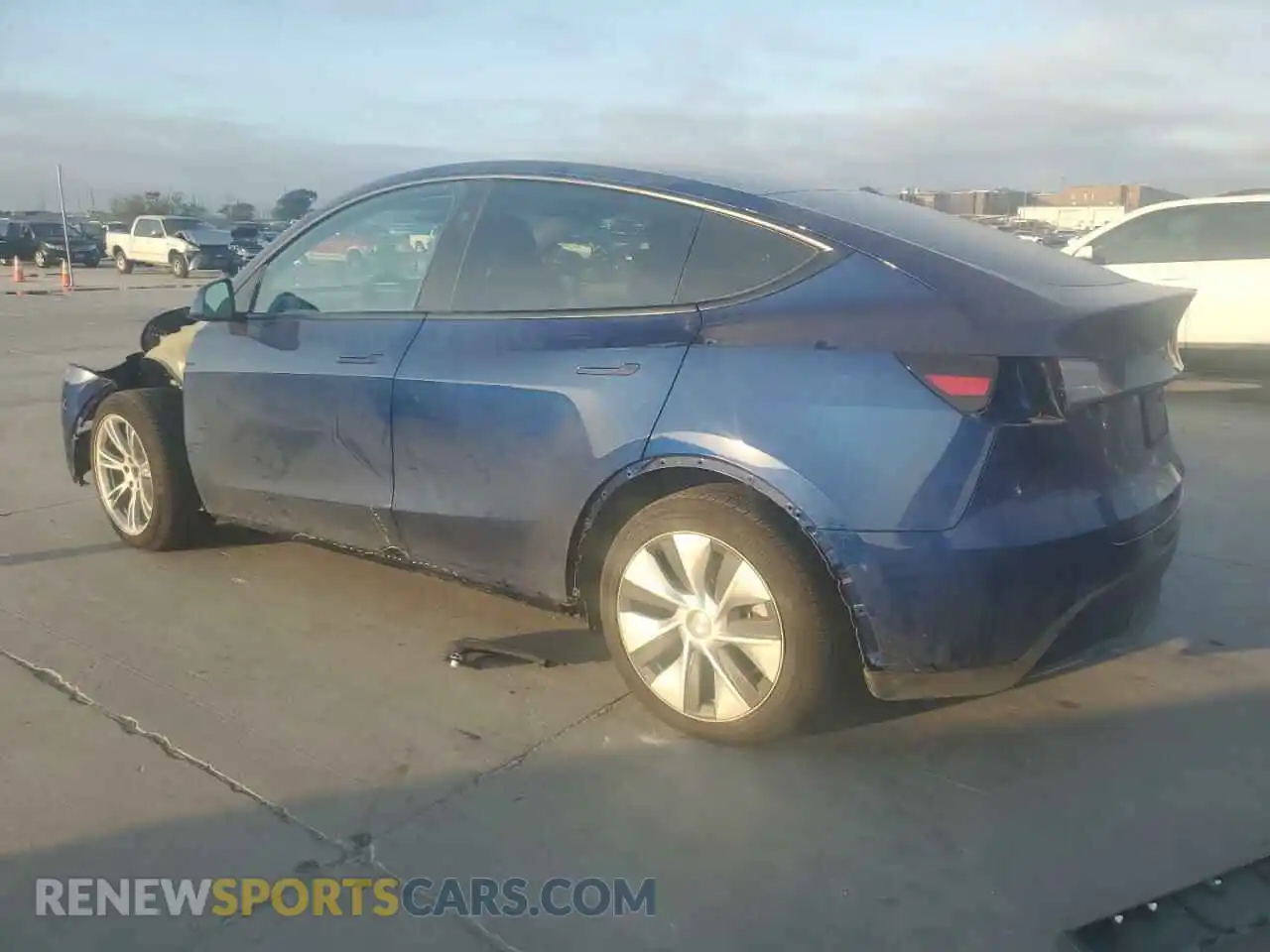 2 Photograph of a damaged car 7SAYGAEE6RF020151 TESLA MODEL Y 2024