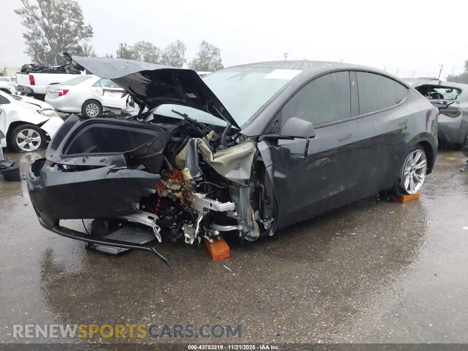 2 Photograph of a damaged car 7SAYGAEE6RF066918 TESLA MODEL Y 2024