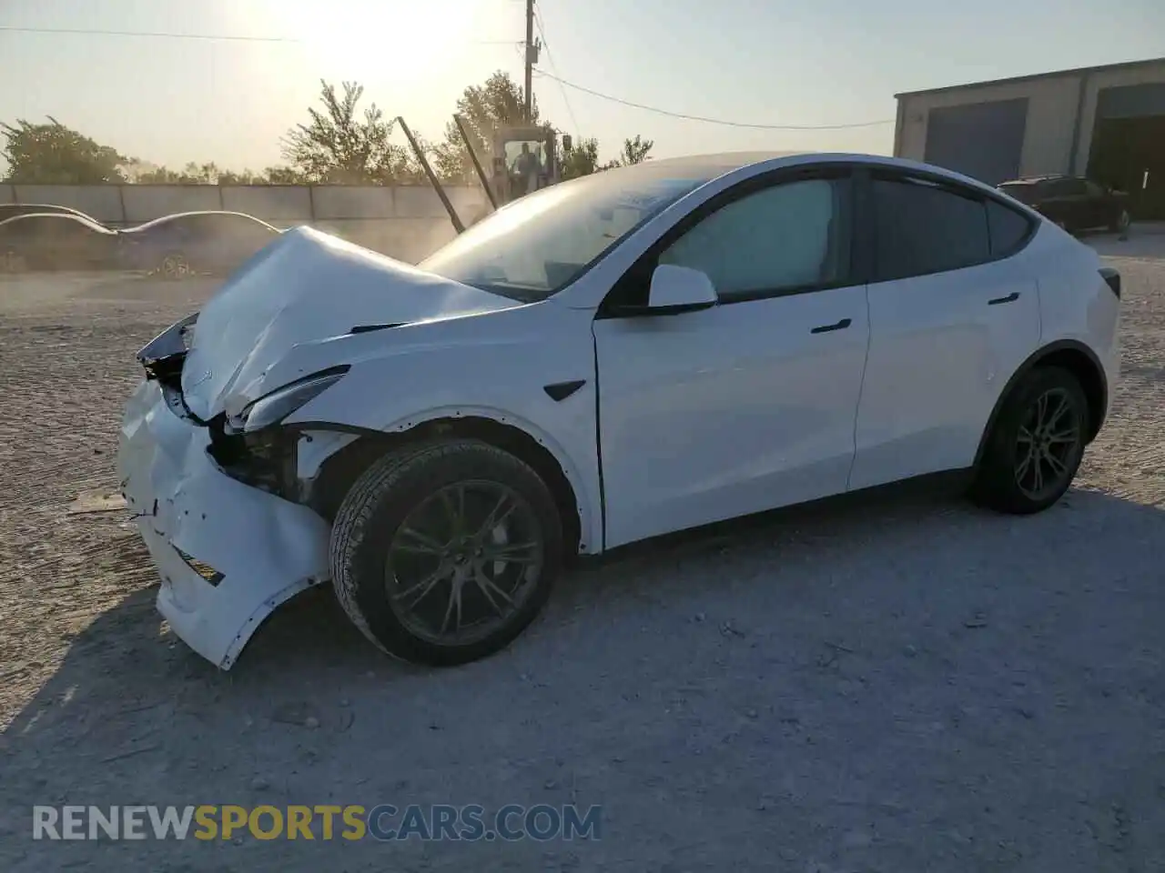 1 Photograph of a damaged car 7SAYGAEE6RF153248 TESLA MODEL Y 2024