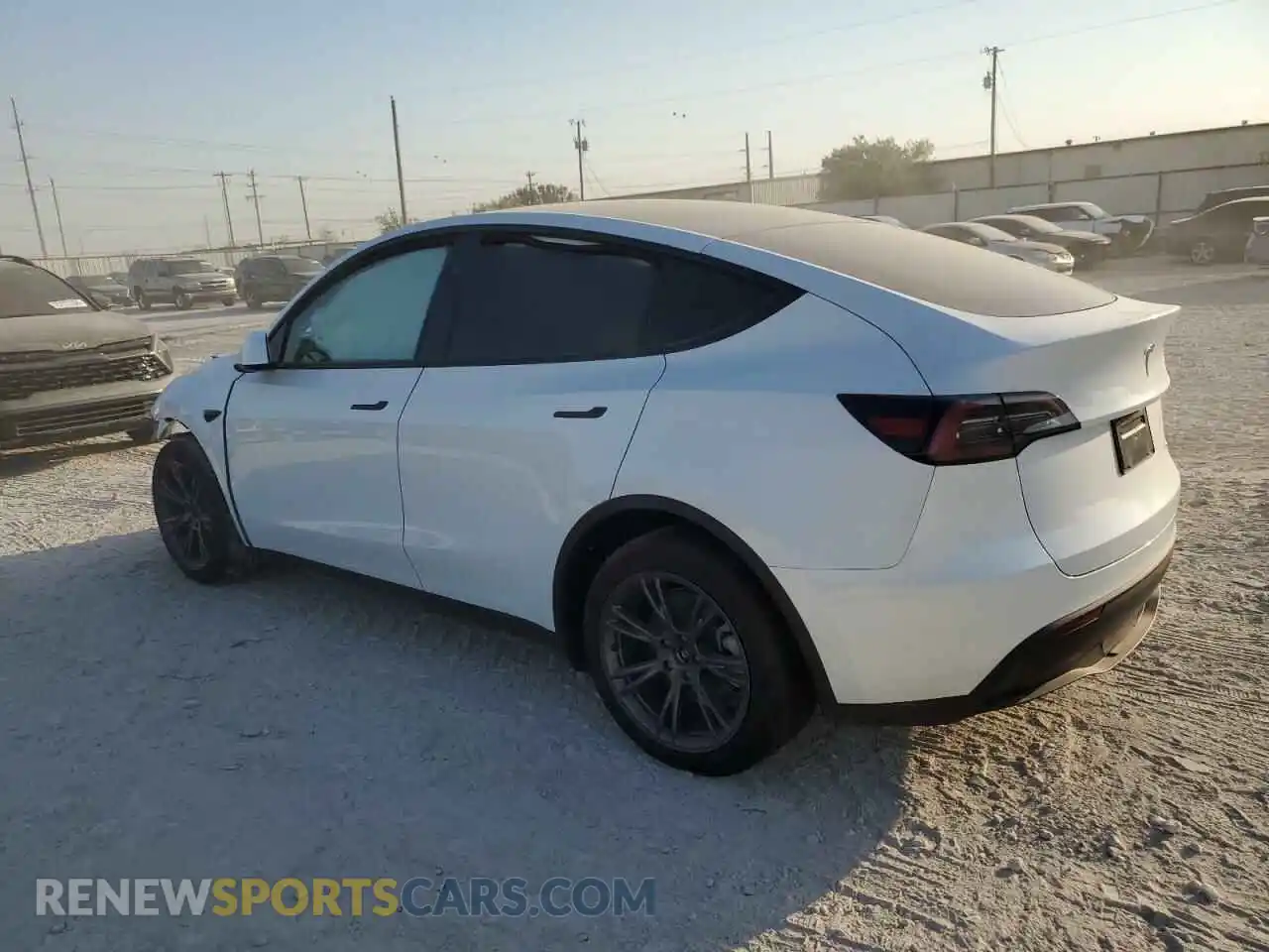 2 Photograph of a damaged car 7SAYGAEE6RF153248 TESLA MODEL Y 2024