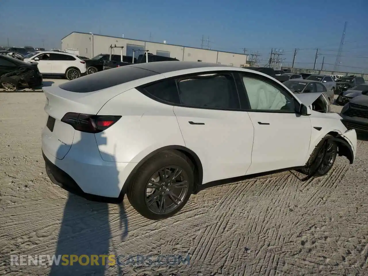3 Photograph of a damaged car 7SAYGAEE6RF153248 TESLA MODEL Y 2024