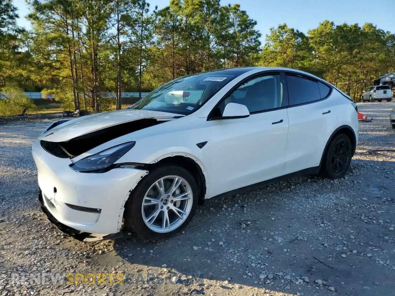 1 Photograph of a damaged car 7SAYGAEE7RF089303 TESLA MODEL Y 2024