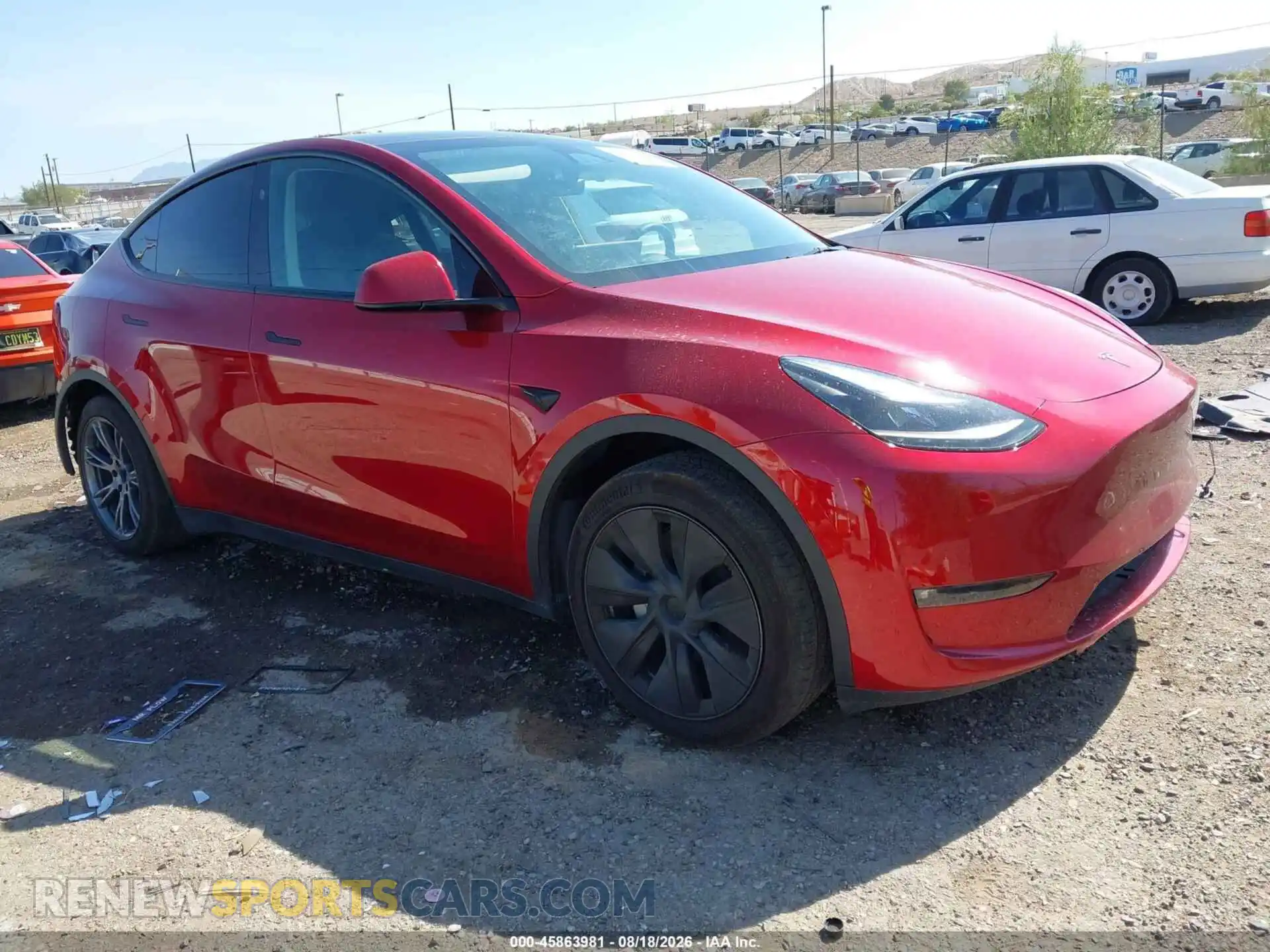 1 Photograph of a damaged car 7SAYGAEE7RF110831 TESLA MODEL Y 2024