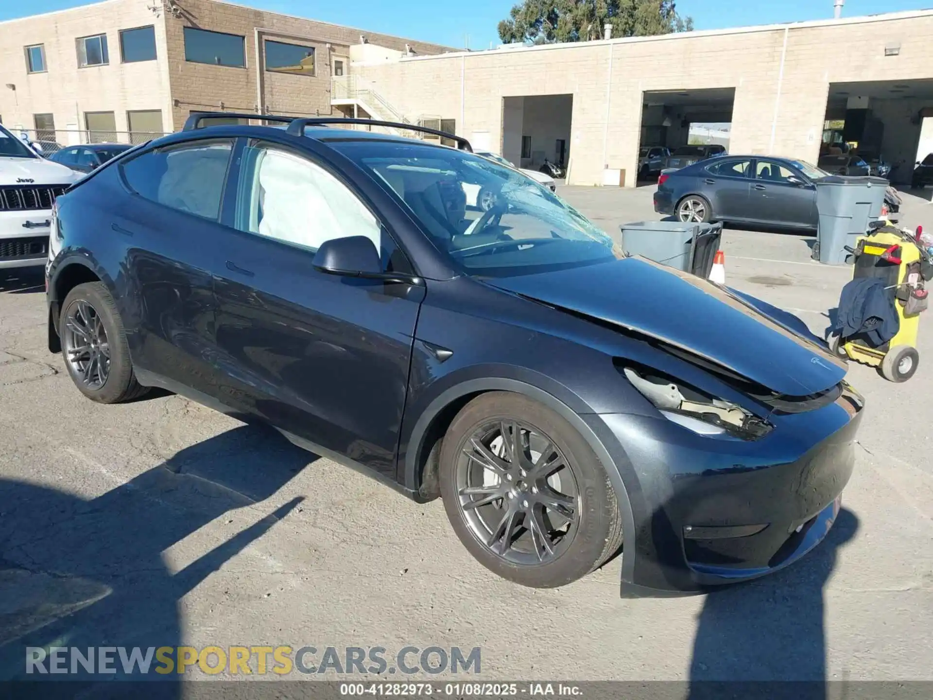 1 fotografías del automóvil dañado 7SAYGAEE7RF126351 TESLA MODEL Y 2024
