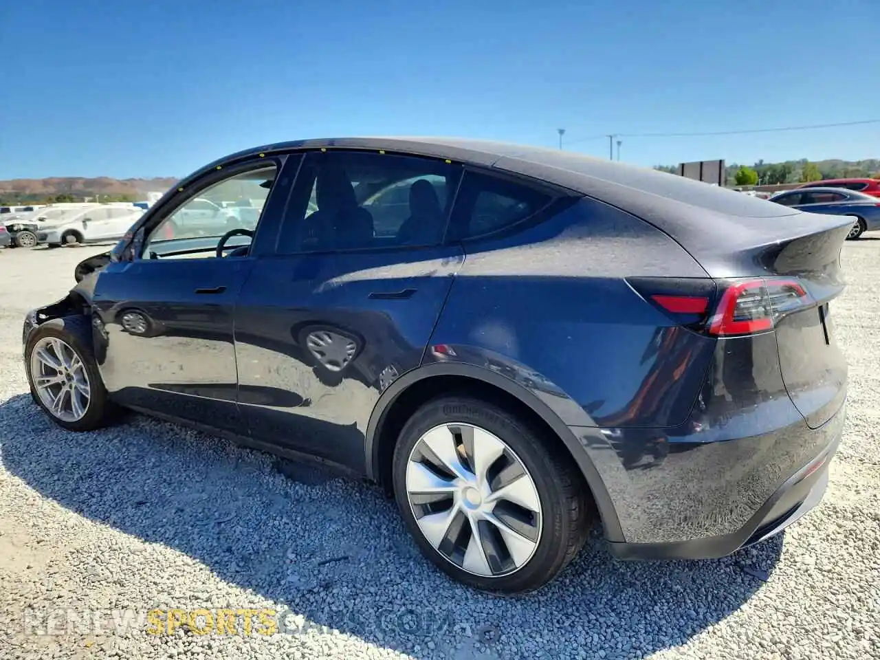 2 Фотография поврежденного автомобиля 7SAYGAEE8RF004114 TESLA MODEL Y 2024