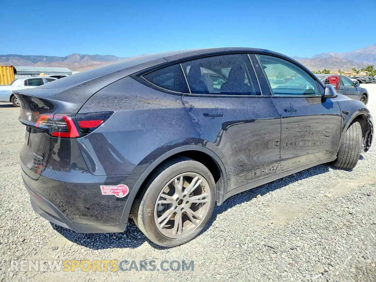 3 Фотография поврежденного автомобиля 7SAYGAEE8RF004114 TESLA MODEL Y 2024