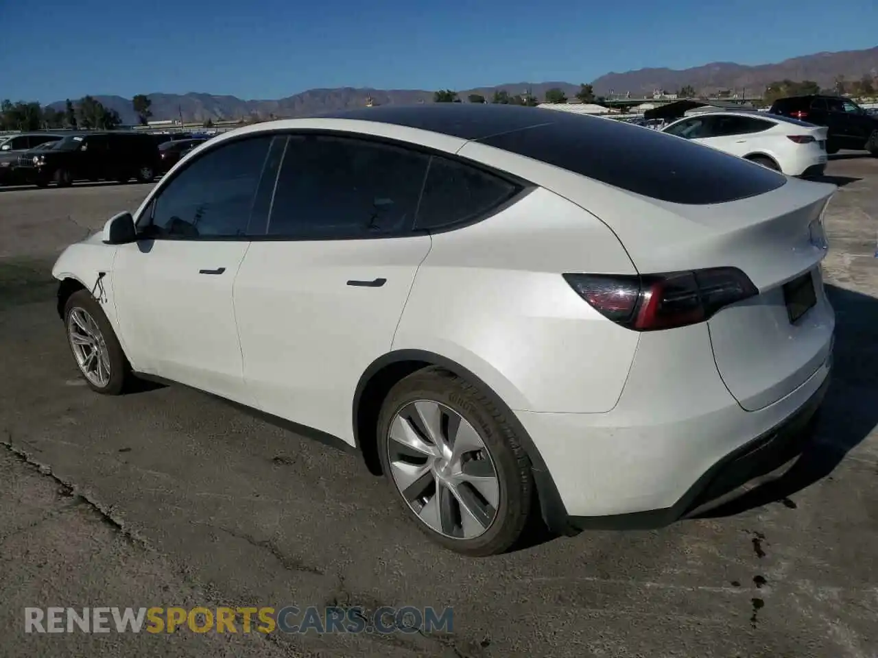 2 Photograph of a damaged car 7SAYGAEE8RF016618 TESLA MODEL Y 2024