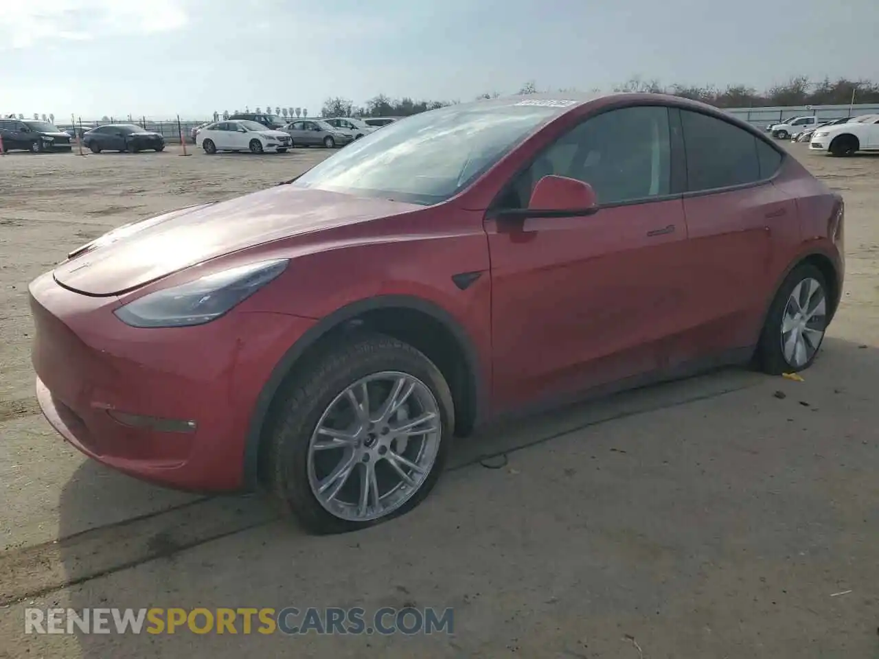 1 Photograph of a damaged car 7SAYGAEE8RF081789 TESLA MODEL Y 2024