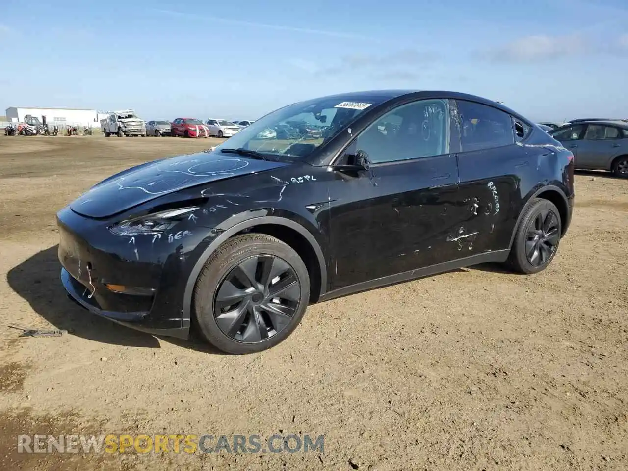 1 fotografías del automóvil dañado 7SAYGAEE8RF186123 TESLA MODEL Y 2024