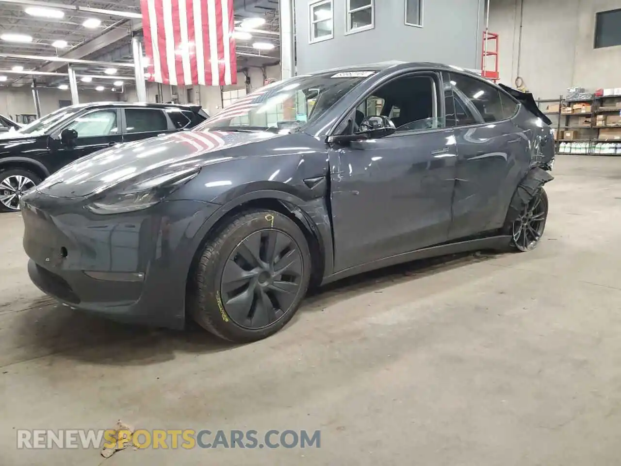 1 Photograph of a damaged car 7SAYGAEE8RF200330 TESLA MODEL Y 2024