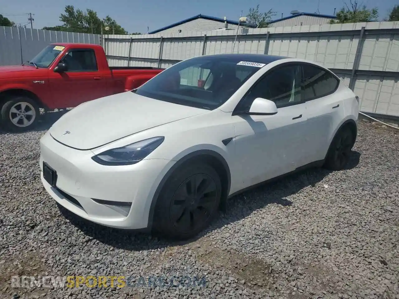 1 Photograph of a damaged car 7SAYGAEE8RF211702 TESLA MODEL Y 2024