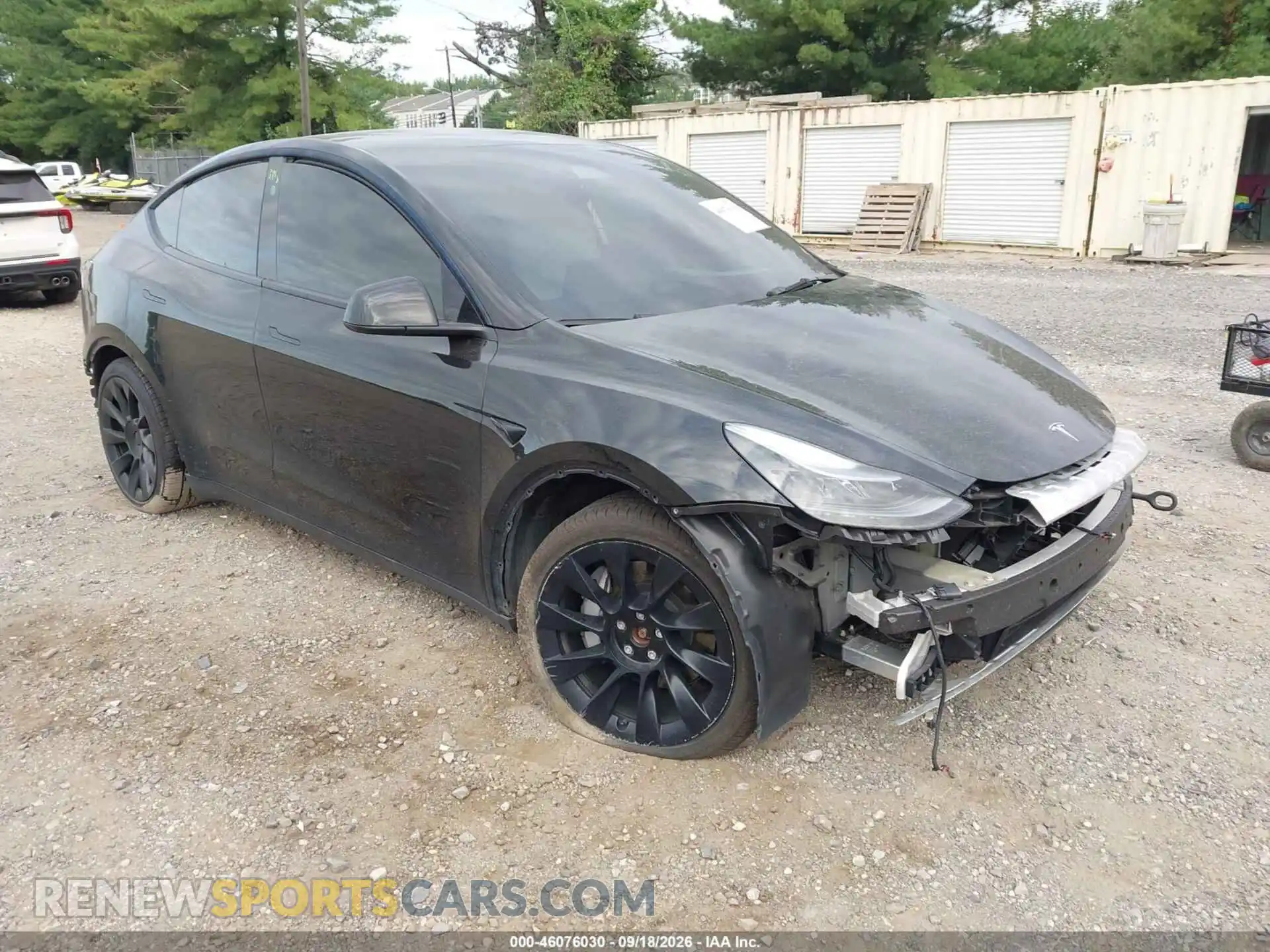 1 Фотография поврежденного автомобиля 7SAYGAEE8RF981883 TESLA MODEL Y 2024