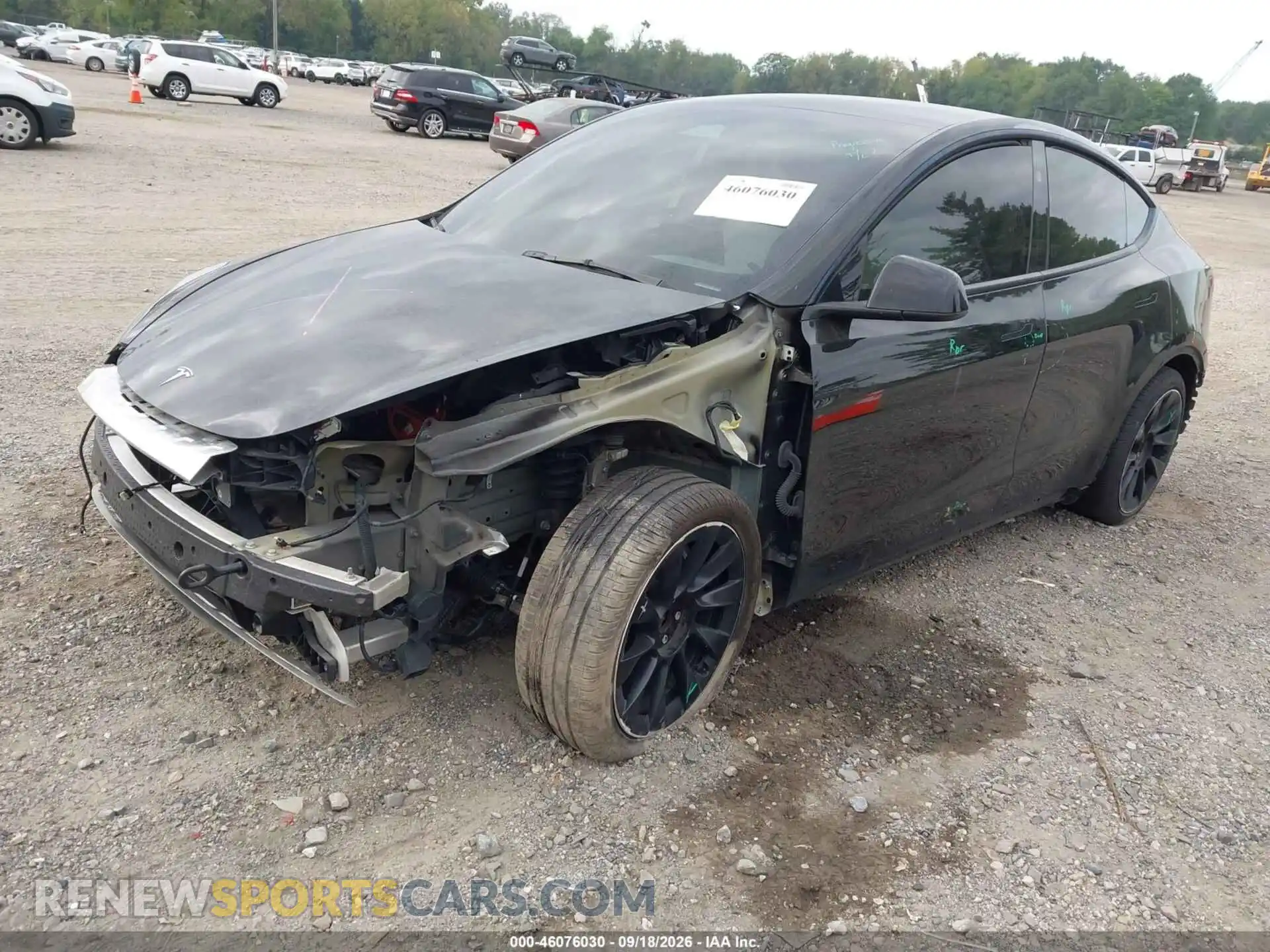 2 Фотография поврежденного автомобиля 7SAYGAEE8RF981883 TESLA MODEL Y 2024