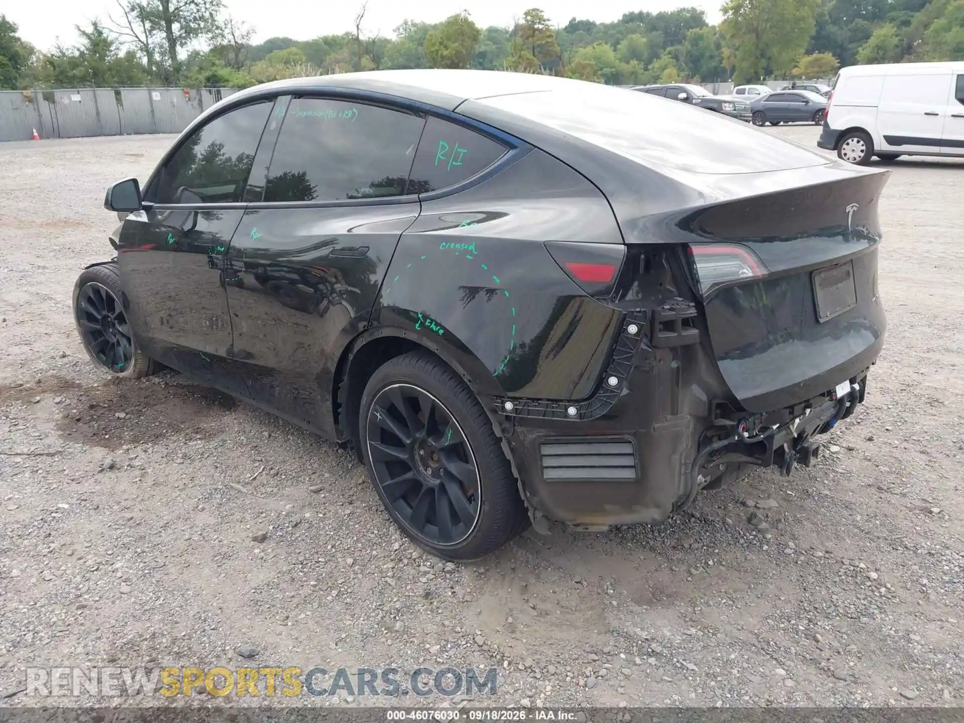 3 Фотография поврежденного автомобиля 7SAYGAEE8RF981883 TESLA MODEL Y 2024