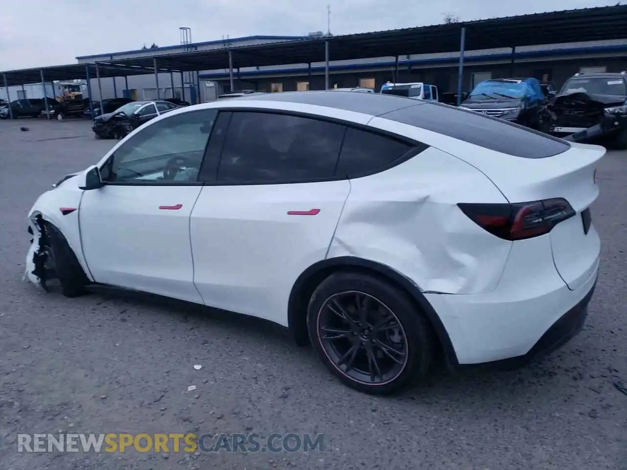2 Photograph of a damaged car 7SAYGAEE9RF099721 TESLA MODEL Y 2024